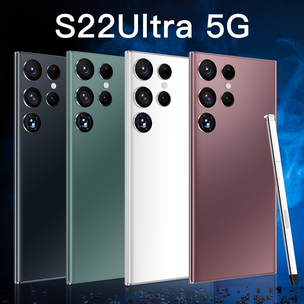 64G Mobile Cell Phone Shopping Mobil E Phone Smartphone High Quality S22 Ultra Buy Mobile Phones 6G + Smart Phone 5g Smartphone