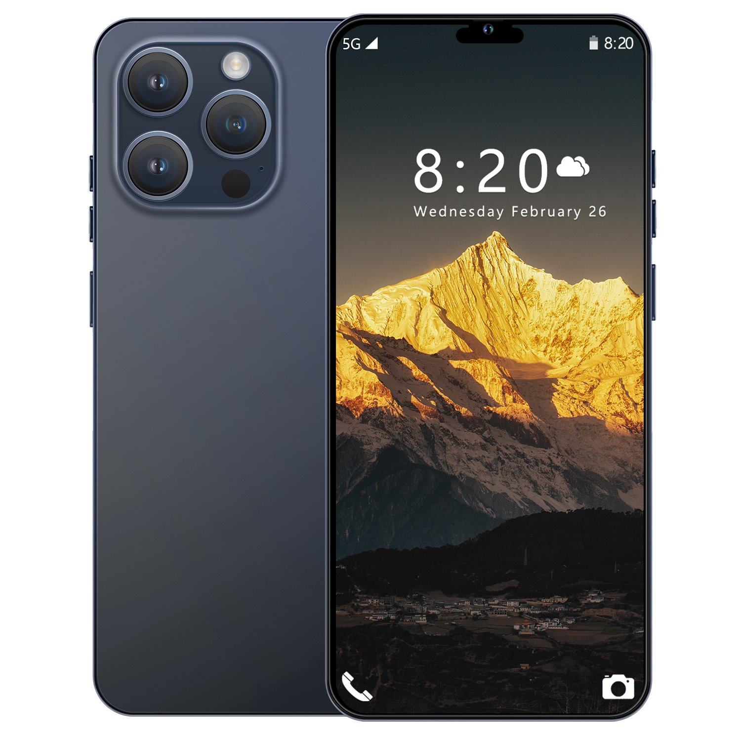 2024 original 15 Pro Max 16GB+512GB unlocked 5G smartphone 8800Mah fast charging 6.7inch large screen Android phone