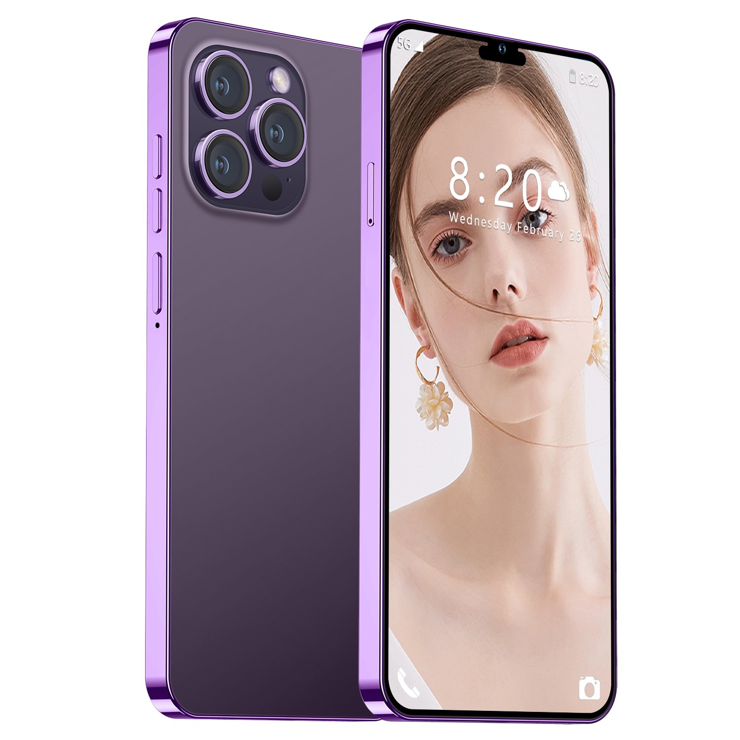 2024 original 15 Pro Max 16GB+512GB unlocked 5G smartphone 8800Mah fast charging 6.7inch large screen Android phone