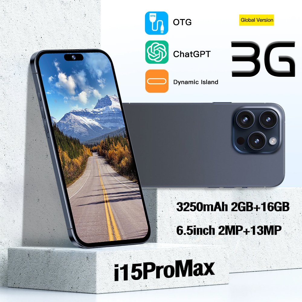 Slimoro Original 5G Smartphone i For Phone 15 Pro Max Telefone Cell Phone Smartphone i15 i14 Android Feature Gaming Mobile Phone