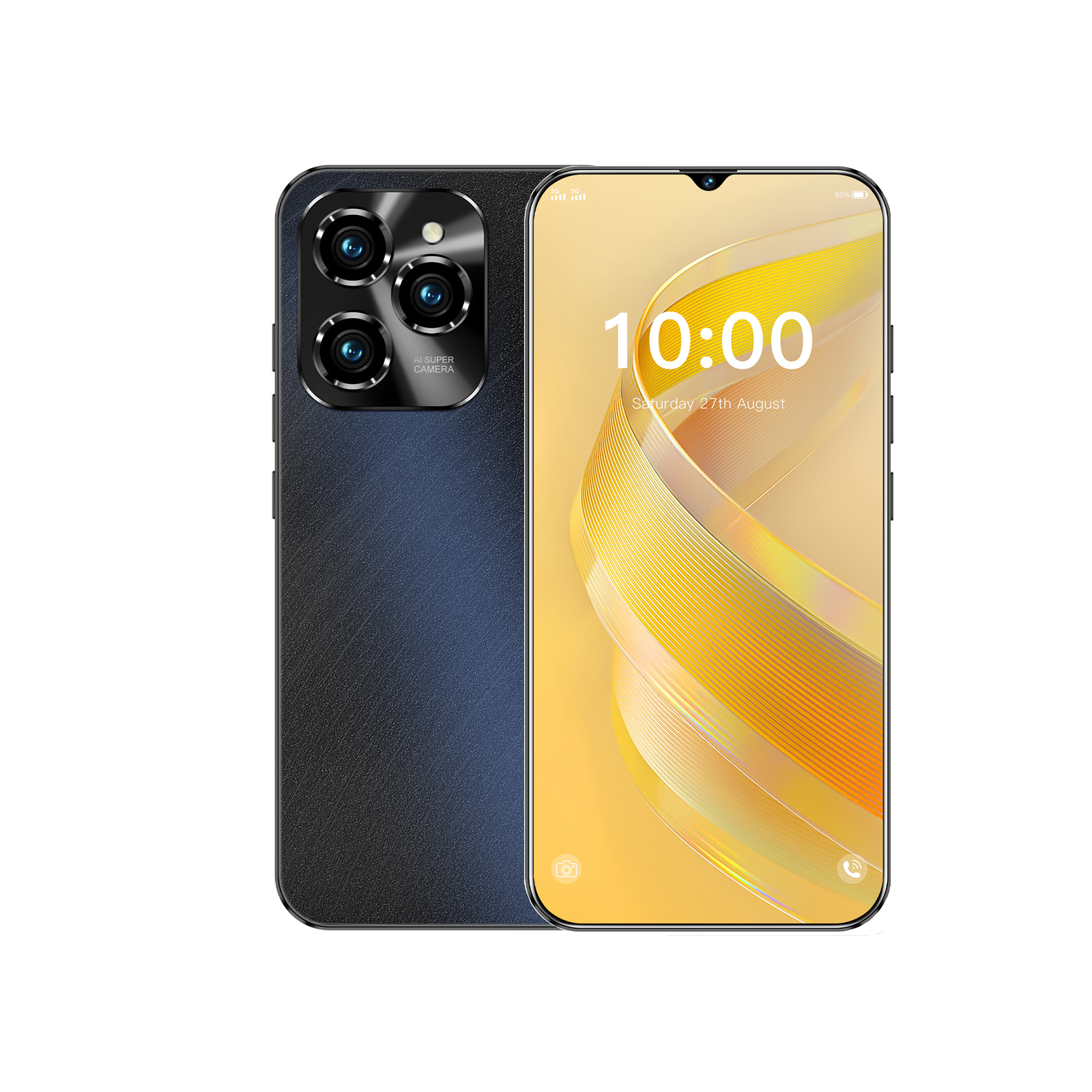 5G Smartphone Custom Hot 40 pro mobile phones Big Screen android phone 16gb + 1TB Android13.0 smartphone