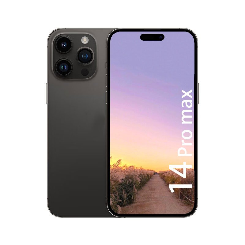 Original wholesale mobile phone 14 pro max 5G smartphone 6.7-inch CPU Hexa Core dual SIM card face recognition 5G mobile phones