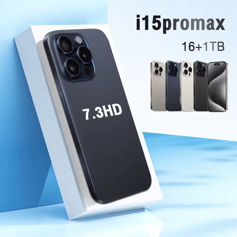 6.7inch Screen Dual Sim Card 15 phone 15 Pro Max 5g De Smartphones 64MP Phone 15 pro max 12+512GB Smartphone 5g Smartphone