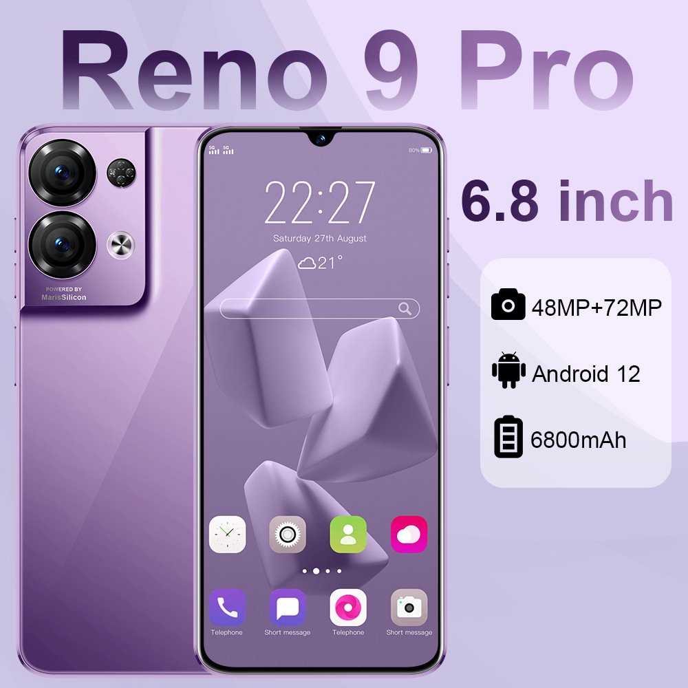 2023 Factory Directly Sell Reno 8 Pro 16G + 1T smartphone 5 g Telefonos Movile Usados 3g y 4g Smartphone