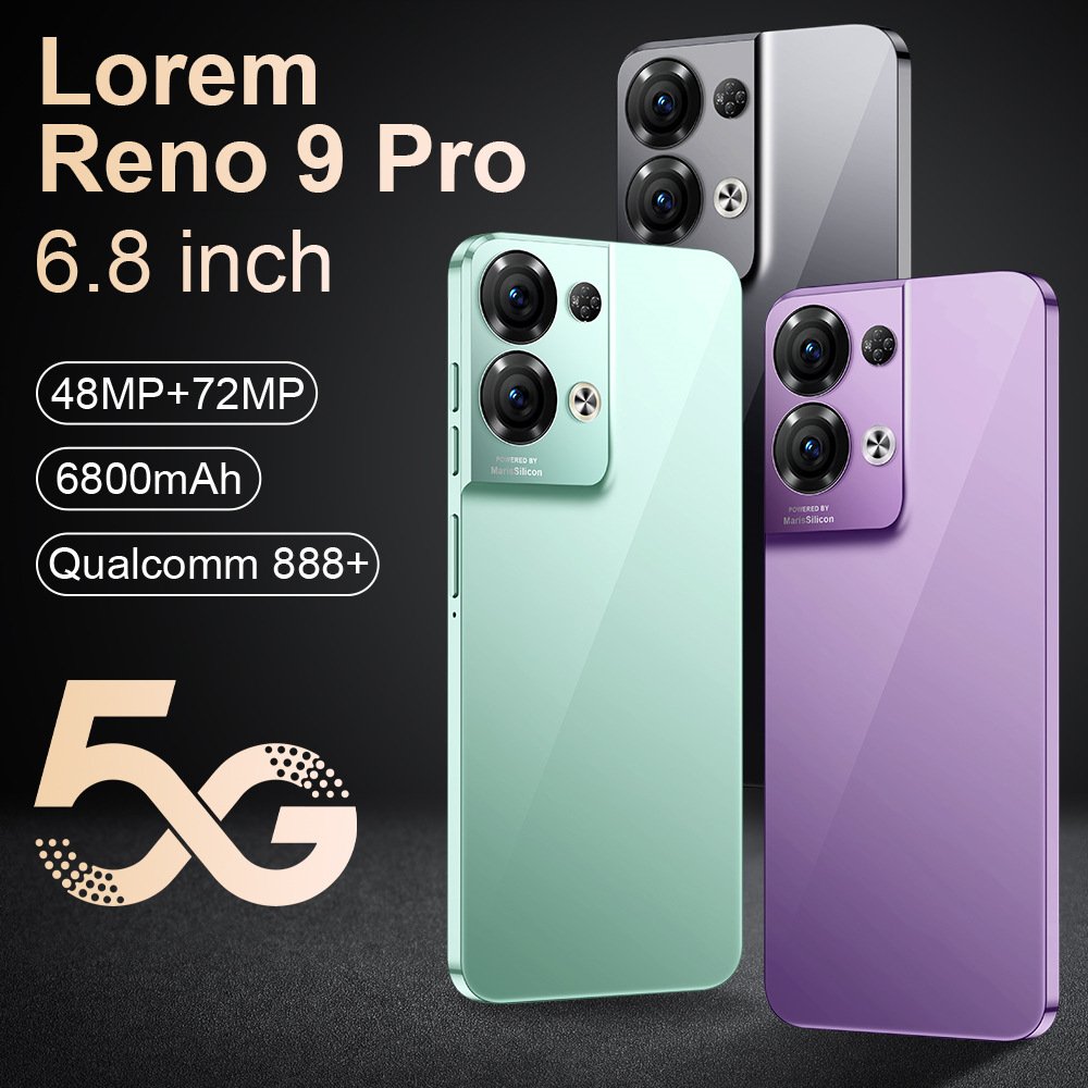 2023 Factory Directly Sell Reno 8 Pro 16G + 1T smartphone 5 g Telefonos Movile Usados 3g y 4g Smartphone