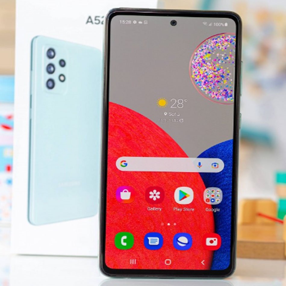Wholesale original used mobile phones EU version For Samsung A52s 5G smartphone 128GB Dual SIM Cellphone A23 A33 A34 A52