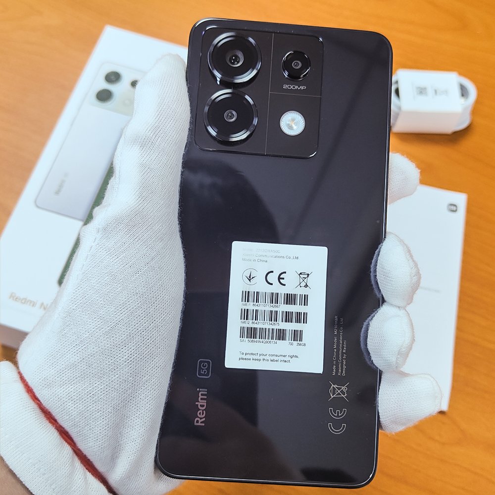 Original Wholesale For Xiaomi Redmi Note 13 Pro+ Plus Smartphone 5g 8+256gb Unlocked 200mp Global Version Used Mobile Phones
