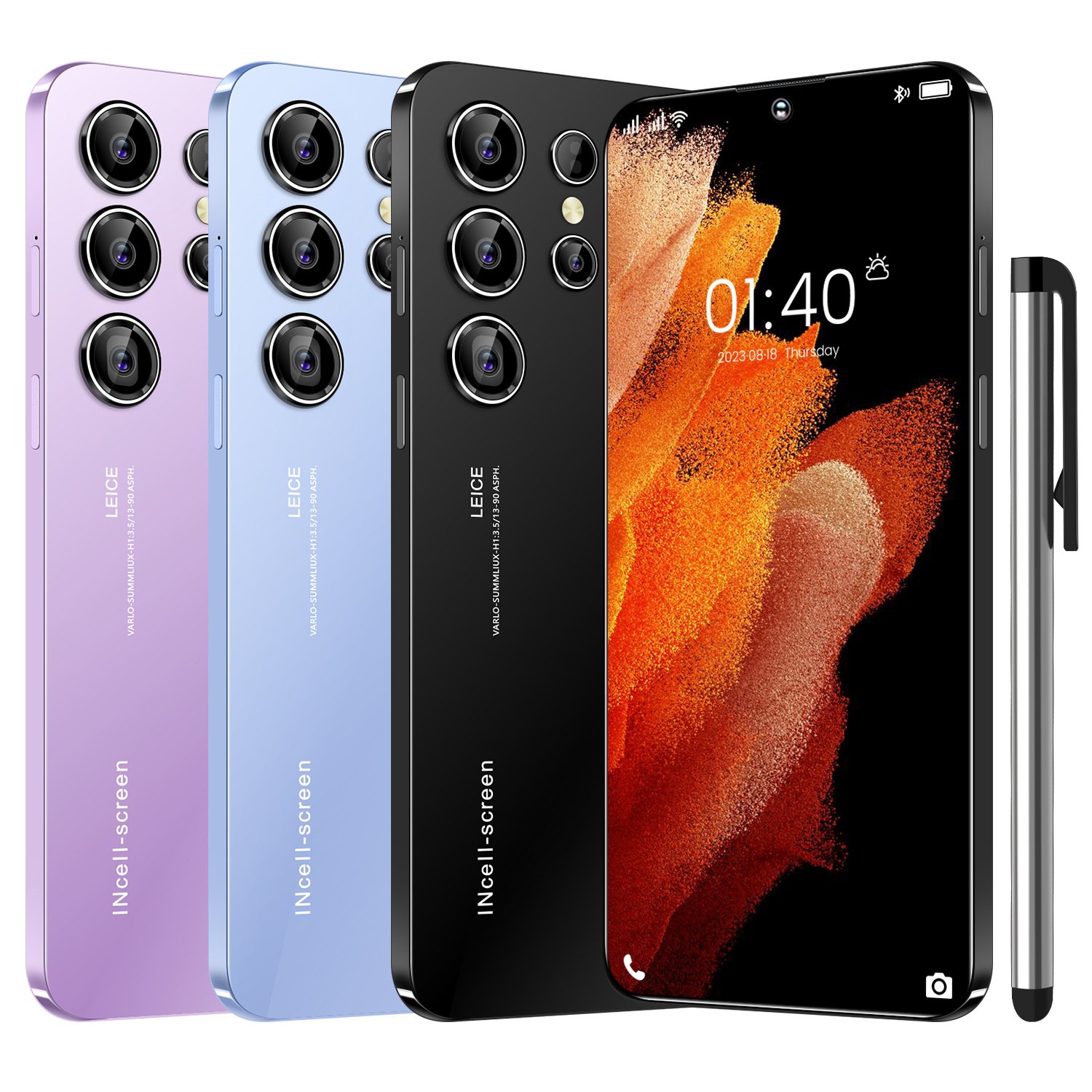 Best selling 5G smartphone S23 Ultra unlocked android 13 telephone cell phones smartphones 7.3 inch 16G+1TB mobile phones