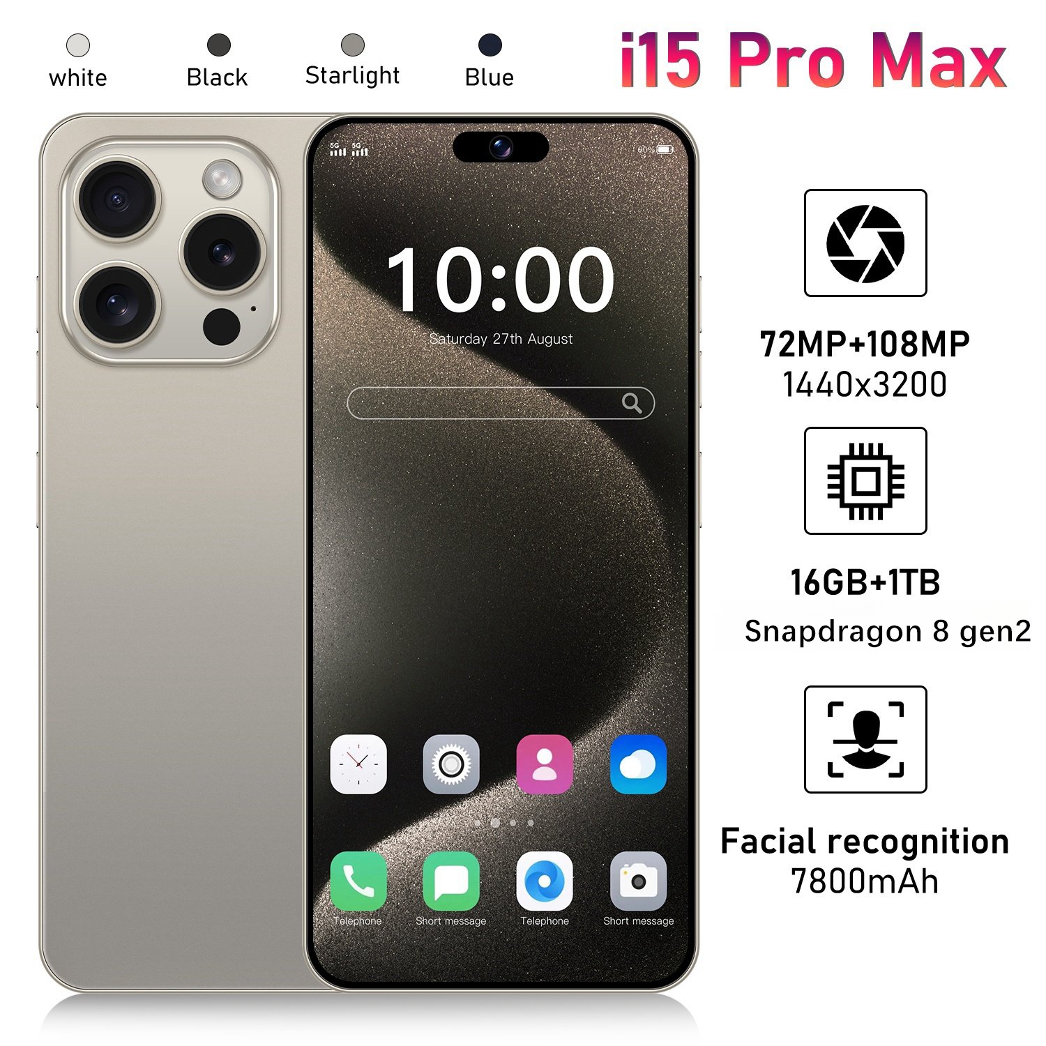 High Quality Wholesale 15 pro max smartphone china mobile phone price list cheap phones wholesale smartphone