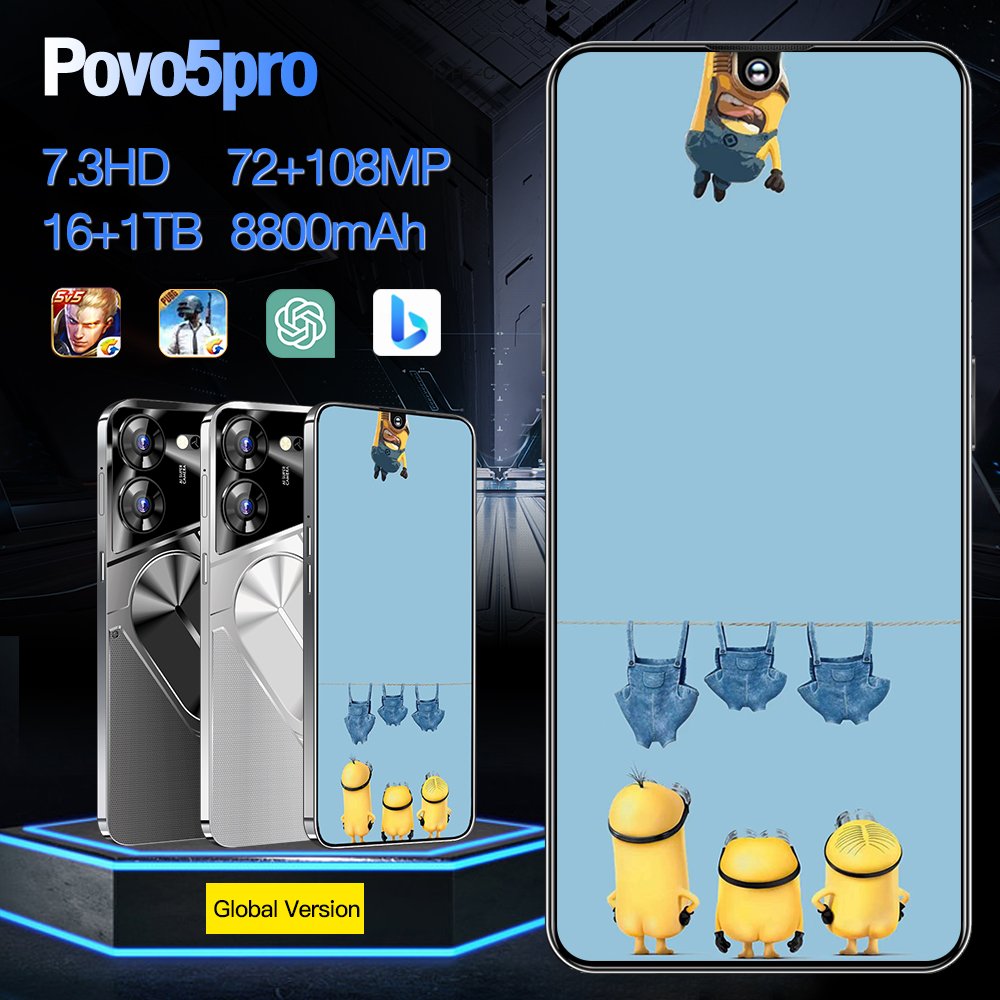 Wholesale smartPhone new mobile phones unlock 5G smartphone for Motorola Moto povo5 pro unlock