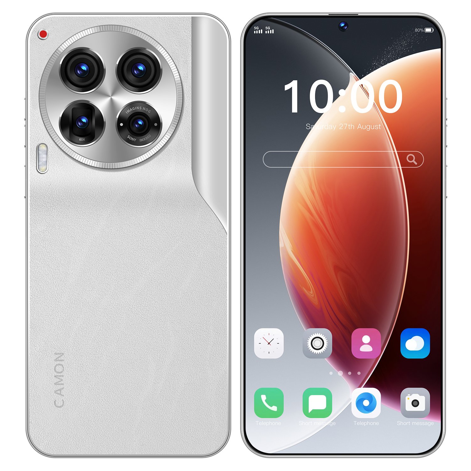 Mobile Phone Camon30 Pro 16GB+1TB 5G Dual SIM Cellphone 7.3 inch Android 13.0 5g smartphone
