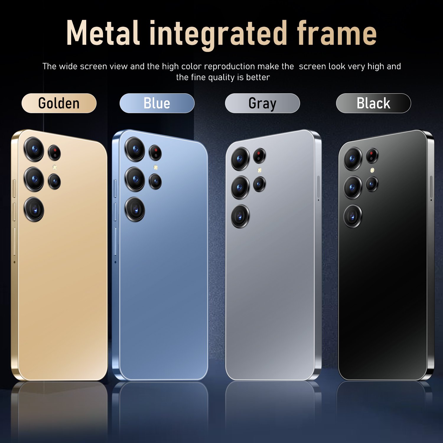 2024 Hot Original S23 ultra OEM 5G Smartphone Android 16GB+512GB 7.3 inch smartphone unlock HD Screen Dual SIM Mobile phone