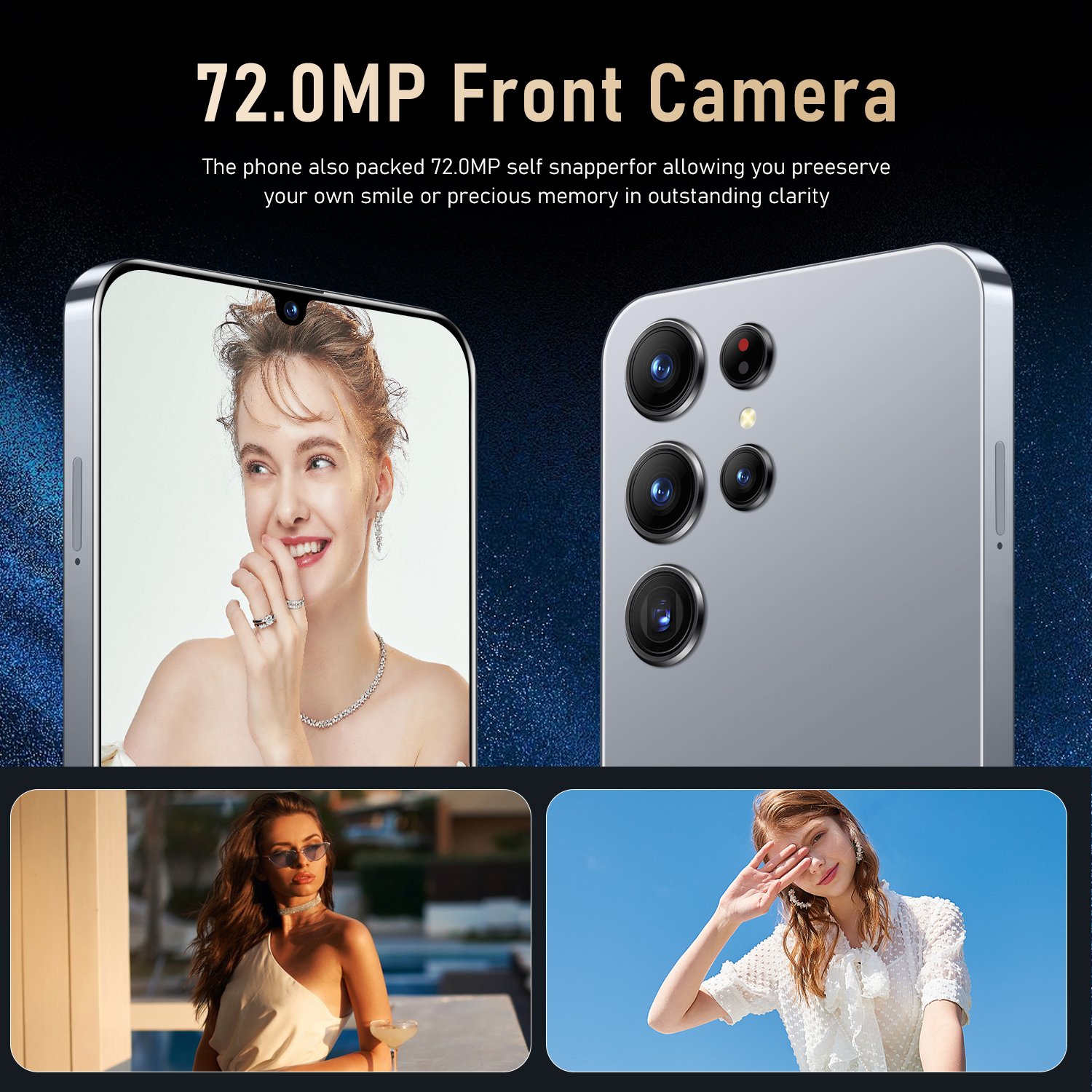 2024 Hot Original S23 ultra OEM 5G Smartphone Android 16GB+512GB 7.3 inch smartphone unlock HD Screen Dual SIM Mobile phone