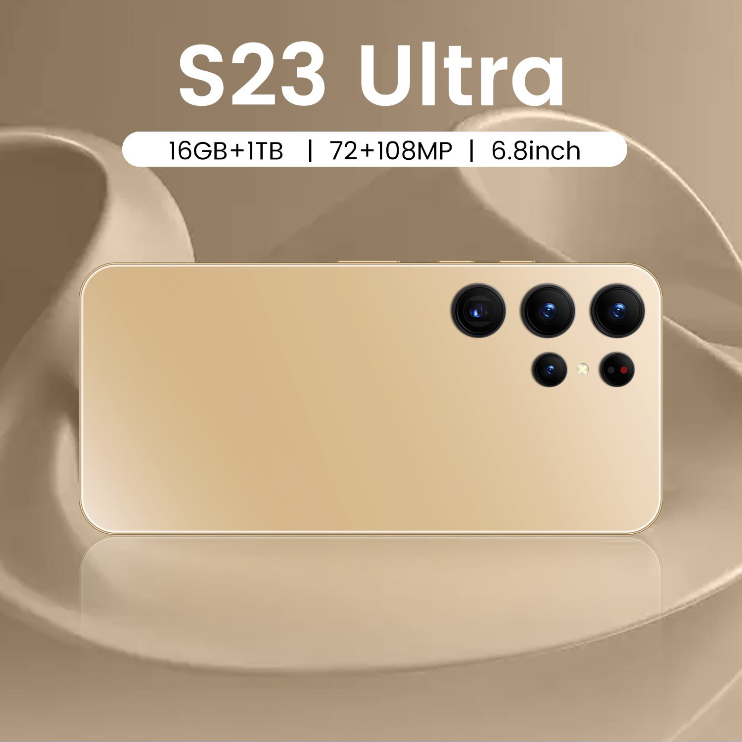 2024 Hot Original S23 ultra OEM 5G Smartphone Android 16GB+512GB 7.3 inch smartphone unlock HD Screen Dual SIM Mobile phone