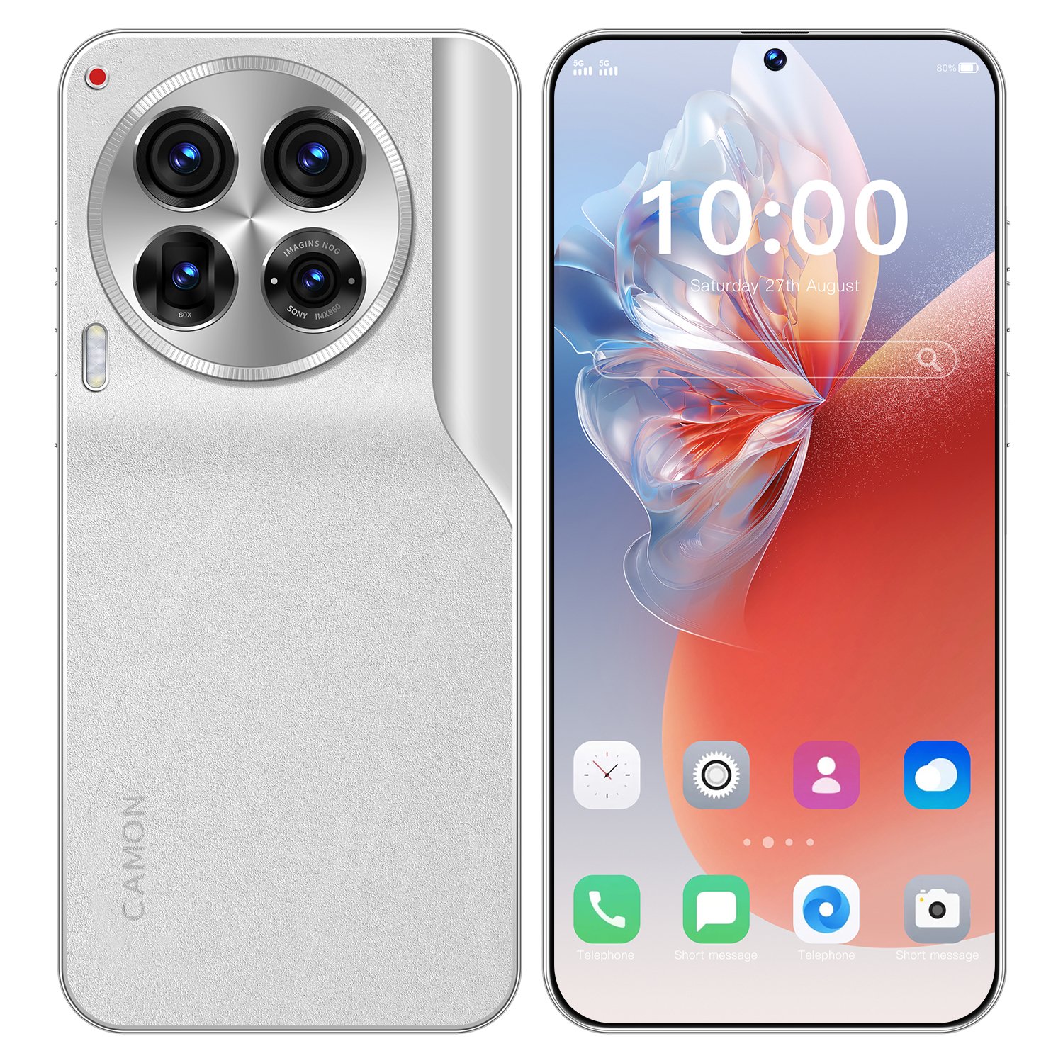 New Global Camon30 Premie Cell Phone 7.3 Inch Big Screen 5G Smartphone 16GB+1TB Dual SIM Android Mobile Phone Camon30 Premie