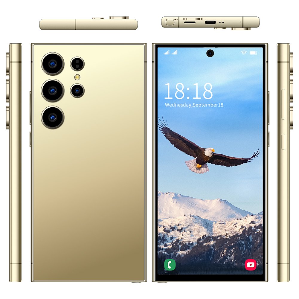 Factory Wholesale Price S24 Ultra 12GB+512GB Android 5G Smartphone 6.8inch screen Dual SIM Card Cell Phone