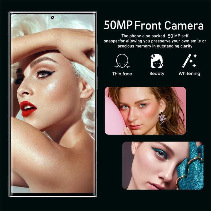 wholesale original brand new Mobile phone s22 s23 ultra 5g smartphone face unlock