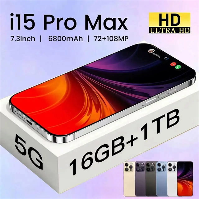 Hot Cheap Low Phone 8gb+512gb Unlock Full Display Android 13 Smart Mobile Phone 4G 5g Smartphone 15 Pro Max Original Cell Phone