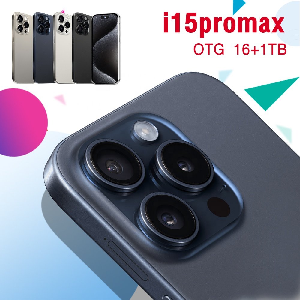 Hot selling original 15 Pro Max 16GB+512GB unlocked 5G smartphone 8800Mah fast charging 6.7inch large screen Android phone