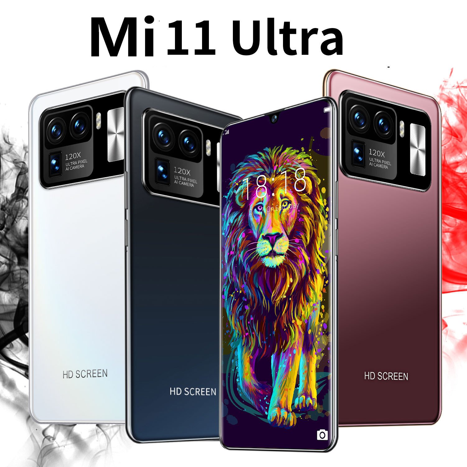 Original 11 Ultra 5g Smartphone Octa Core Nfc 12+256gb Xiomi 11 Ultra Mi 11 Pro Mi11 Mi 10 Smart Mobile Phone