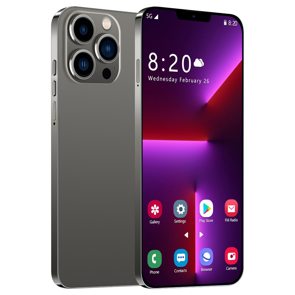 Wholesale Used i13 5G Smartphone Unlocked 13 Pro Max A+ 128GB HD Screen Shockproof Features for EU Cellular for Gaming Low Price