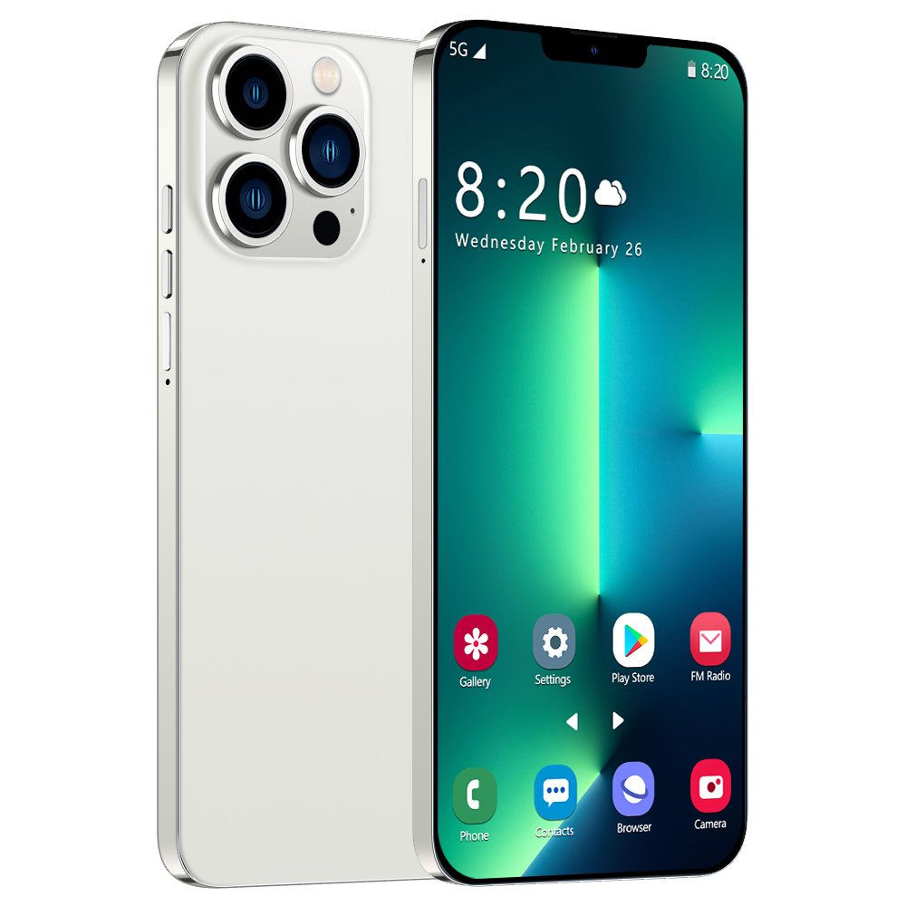 Wholesale Used i13 5G Smartphone Unlocked 13 Pro Max A+ 128GB HD Screen Shockproof Features for EU Cellular for Gaming Low Price
