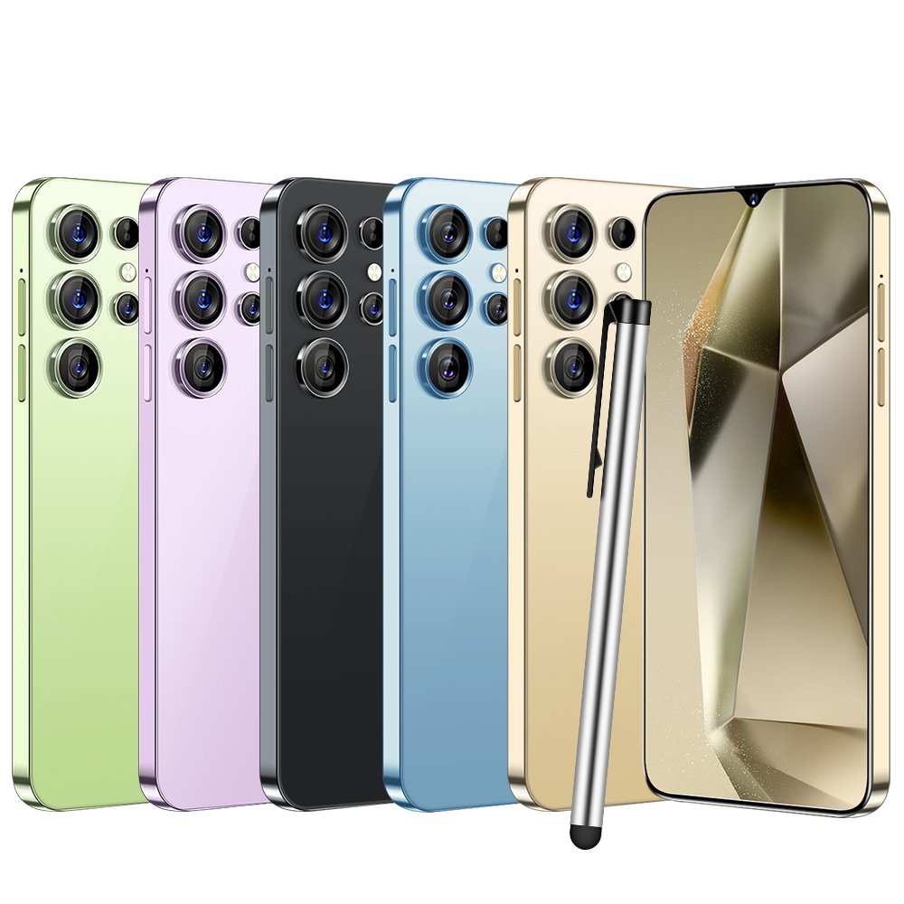 Free sample fast delivery 5g de smartphones amoled 7.3 inch full screen Portable small 5g smartphone S24 ultra original telefons