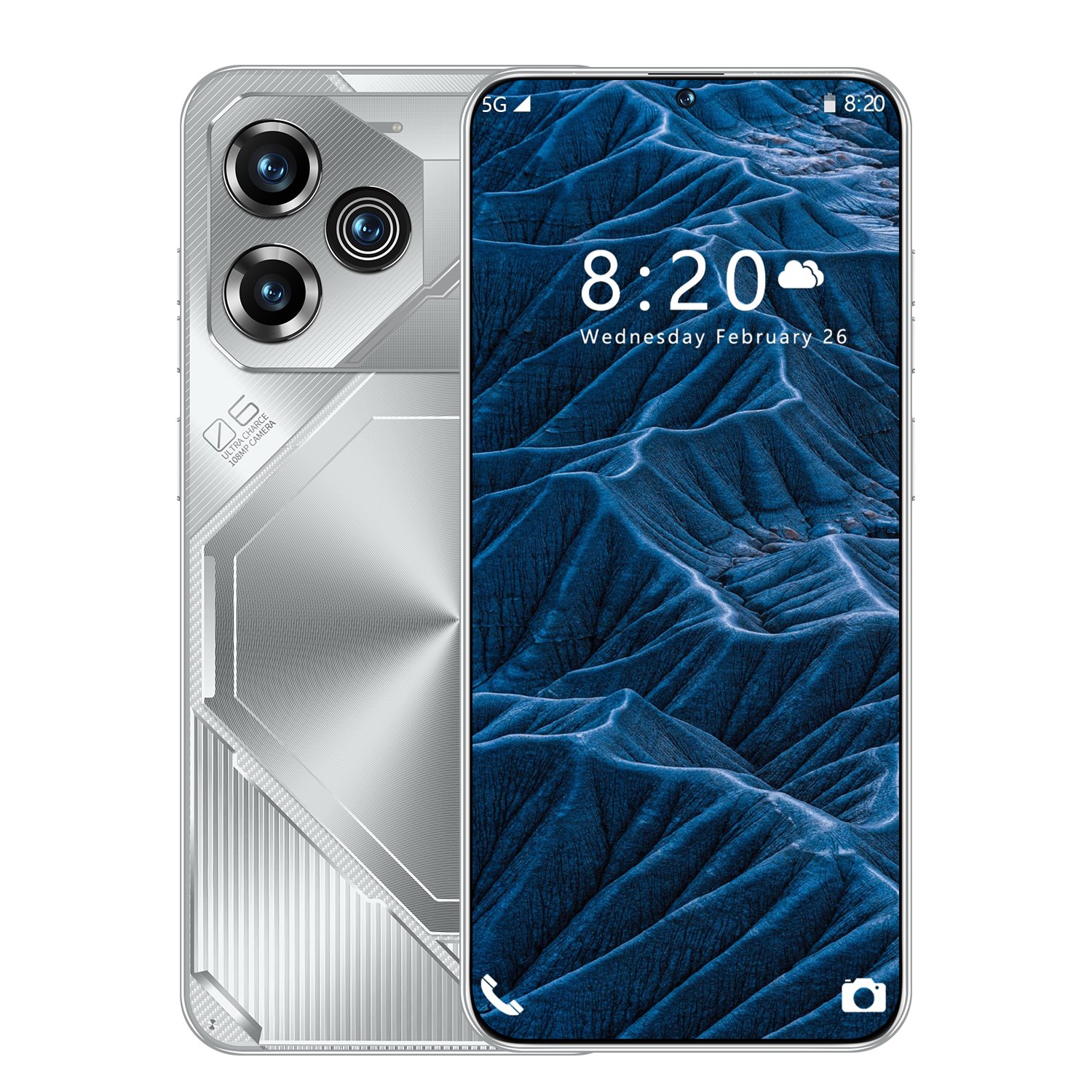 Clone Telephone Global Version POVA6 Pro 16GB+1TB Smartphone 6.54 inch Android 13.0 mobile phone New Arrival