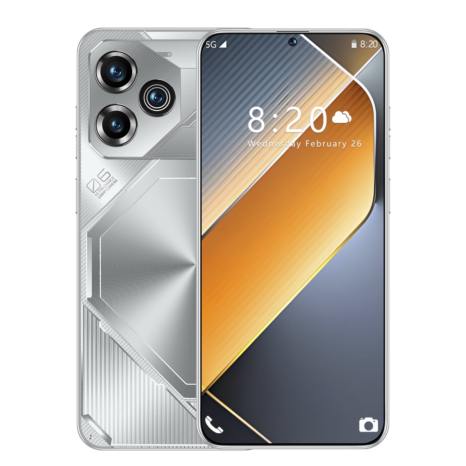 Clone Telephone Global Version POVA6 Pro 16GB+1TB Smartphone 6.54 inch Android 13.0 mobile phone New Arrival