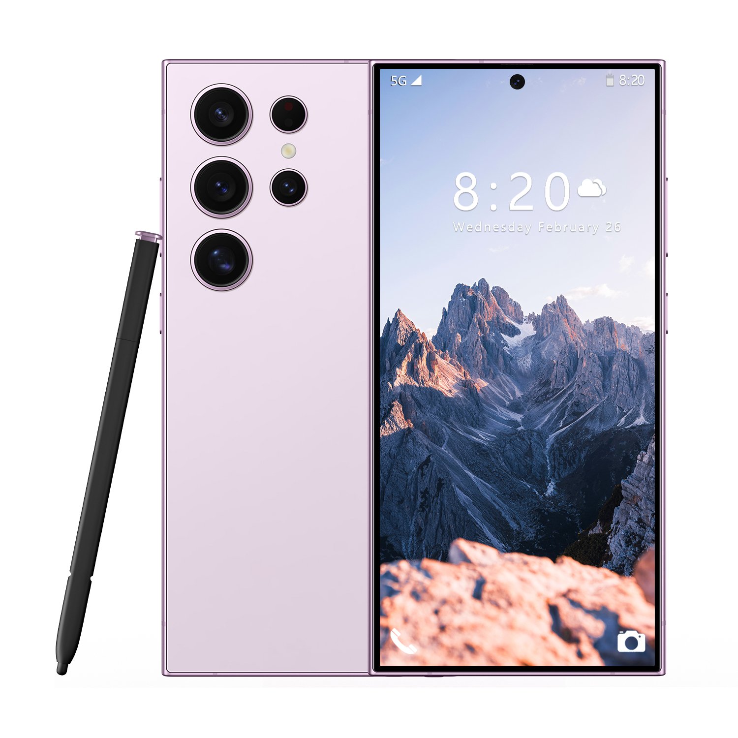 2024 hot Selling S24 Ultra Original 16GB+1TB 7.3 Inch 72mp+108mp High Quality Android 14 Dual Card 5G Smartphone