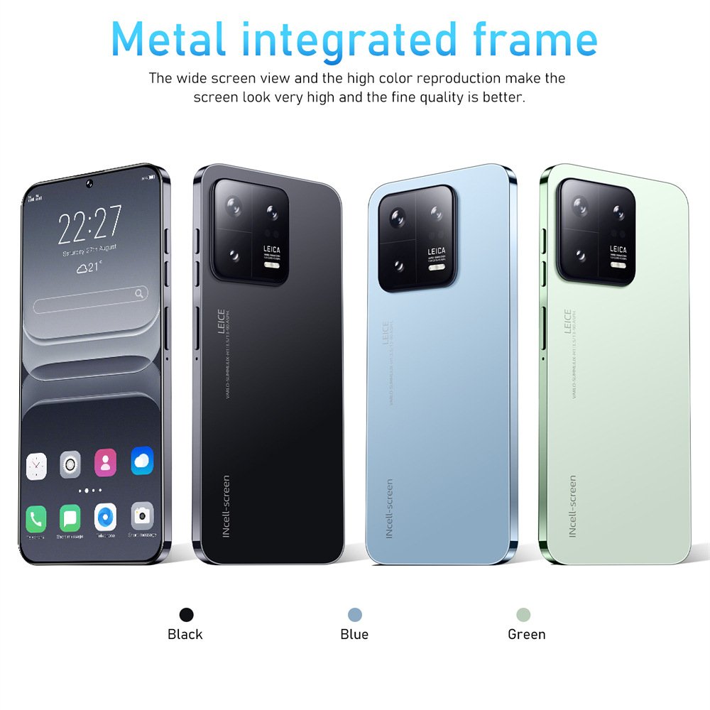 Hot Selling M14 Pro 6.7 inch Mobile phone WIFI Android 5G Smartphone BT FM GPS16GB+1TB very cheap mobile phones in china