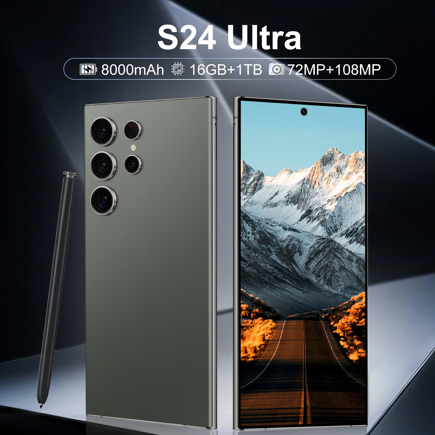 Wholesale s24 ultra Smartphone For s24 ultra 16GB+1TB 5G Dual SIM Cellphone Mobile Phone Quick Charge s24 ultra 5g smartphone