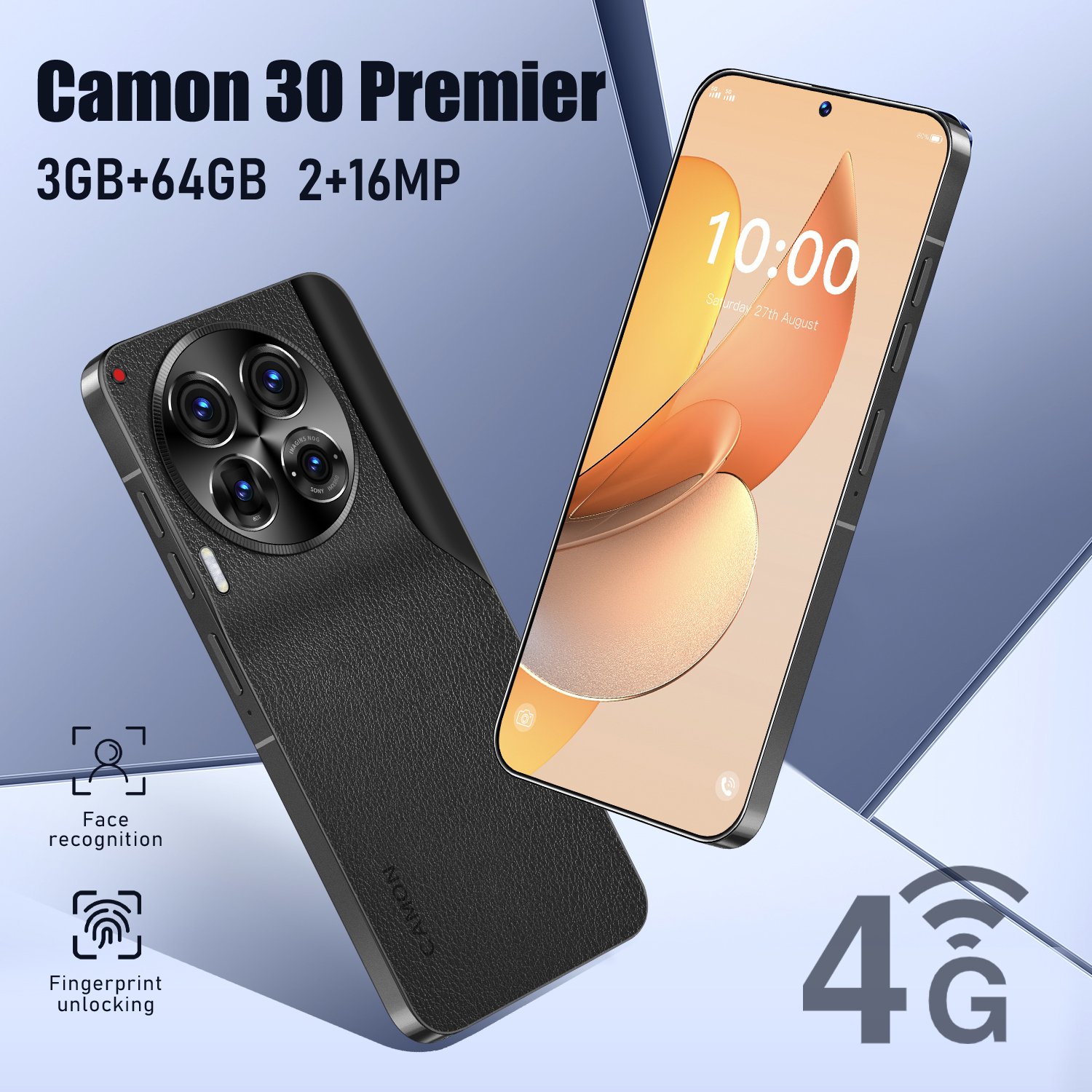 Factory Direct Camon 30 Premier 5g Smartphone 7.3 inch Cheap Big Screen Phone with real 3+64GB Mobile Phone
