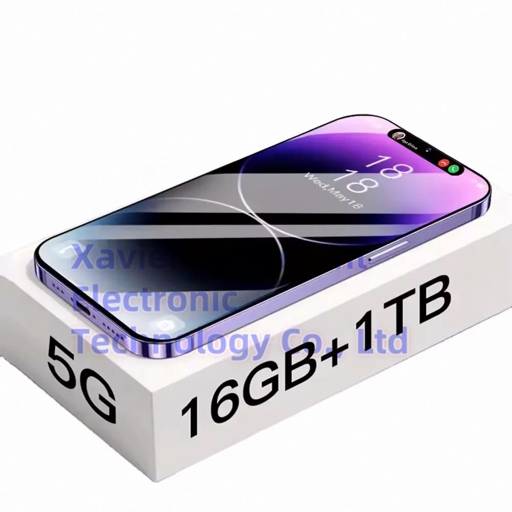 2024 New Arrival Original i16 Phone 16 Pro Max 5G Smartphone - 6.7 Inches 16GB+512GB
