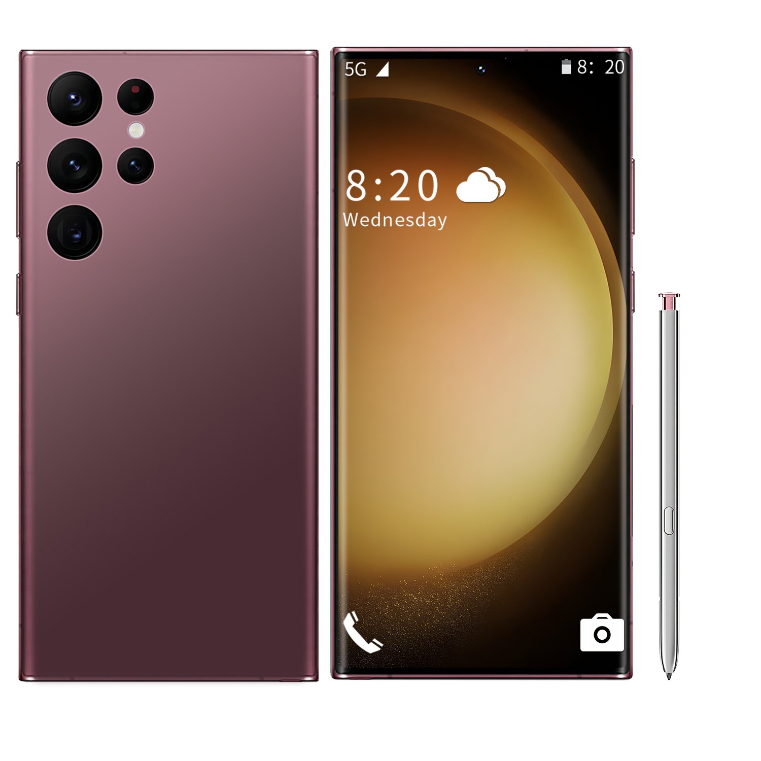 Smartphone s24 ultra 4+64GB 6+128GB 4G/5G dual SIM Dual Standby smartphone Facial recognition HD screen smartphone