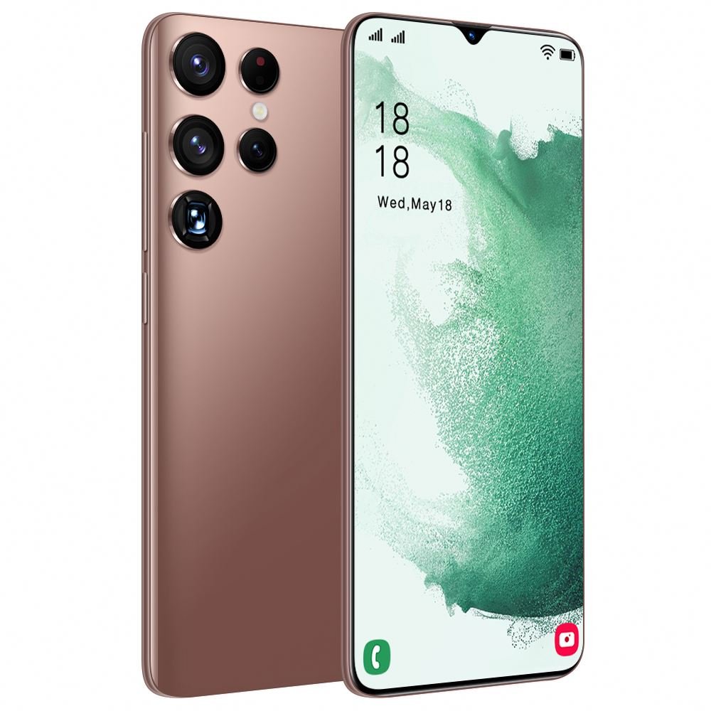 Unlocked S22 Ultra 5G Smartphone Full Screen 1+16GB Android Mobile Phones With Face ID Cell Phone