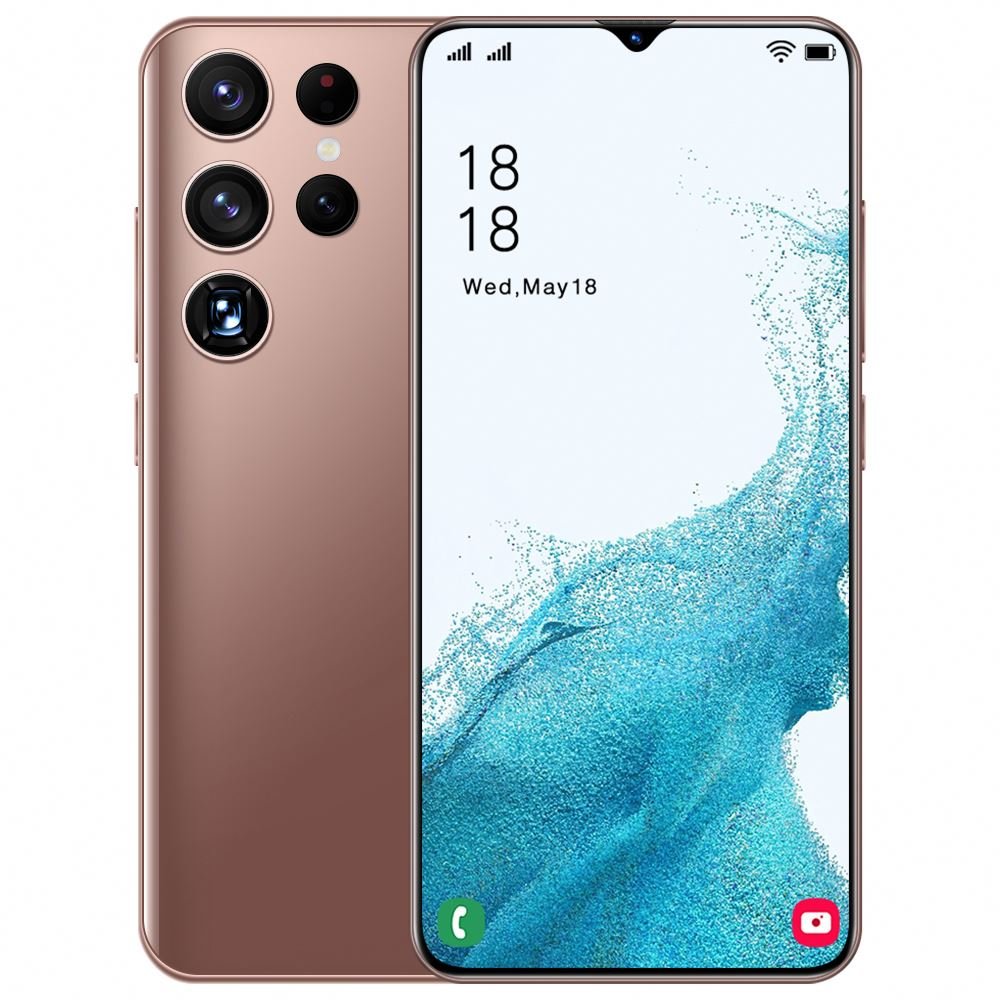 Unlocked S22 Ultra 5G Smartphone Full Screen 1+16GB Android Mobile Phones With Face ID Cell Phone