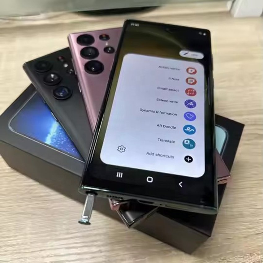 Cheap Price Second Hand Mobile Phone For Samsung S22 S22+ Ultra Original 5g Smartphone For Samsung Mobile Phone Used Phones