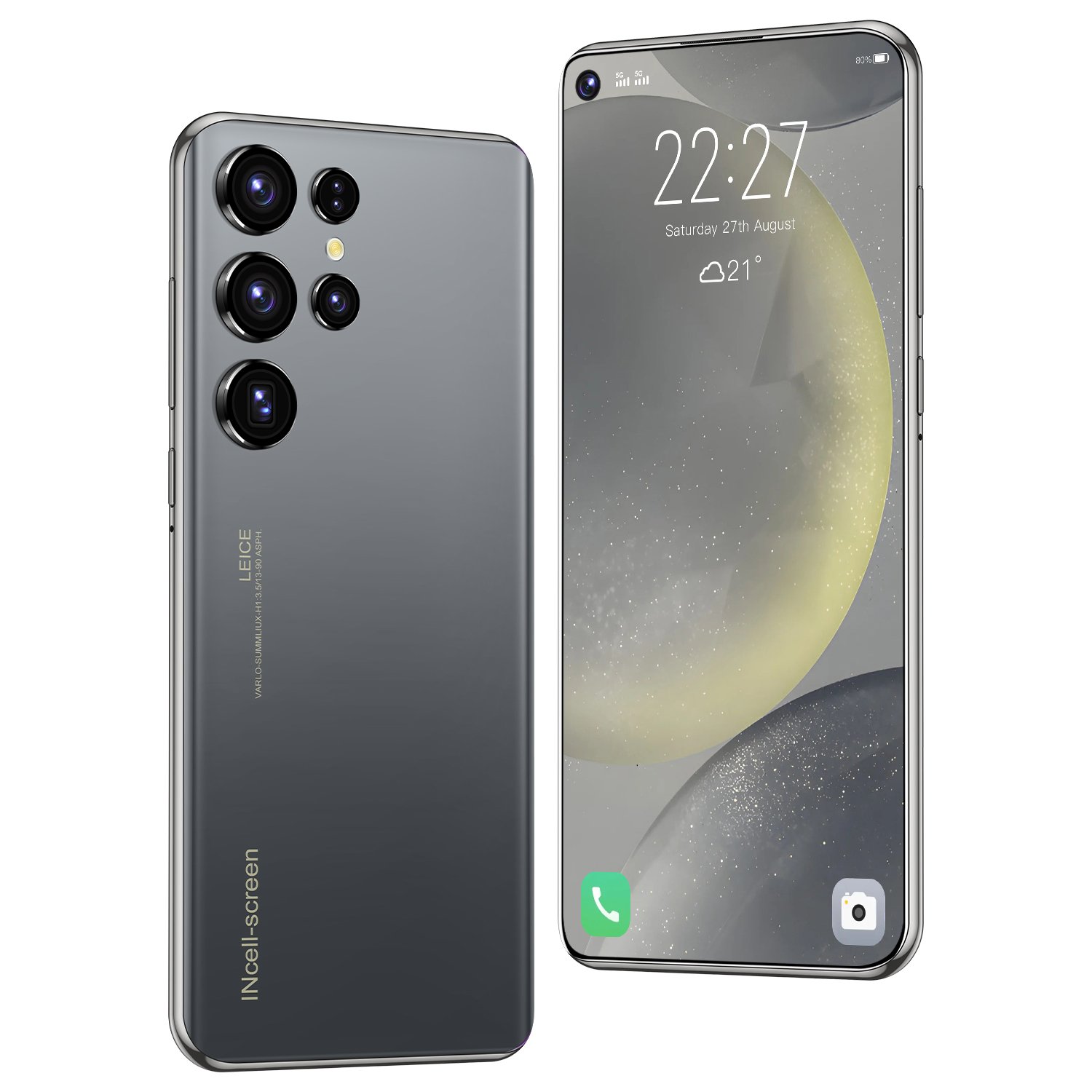 S24 Ultra Global Version Android Phone 2gb+16gb Decacore Cpu Original Unlocked 5g Gaming Cellphones Mobile Phone 5G Smartphone