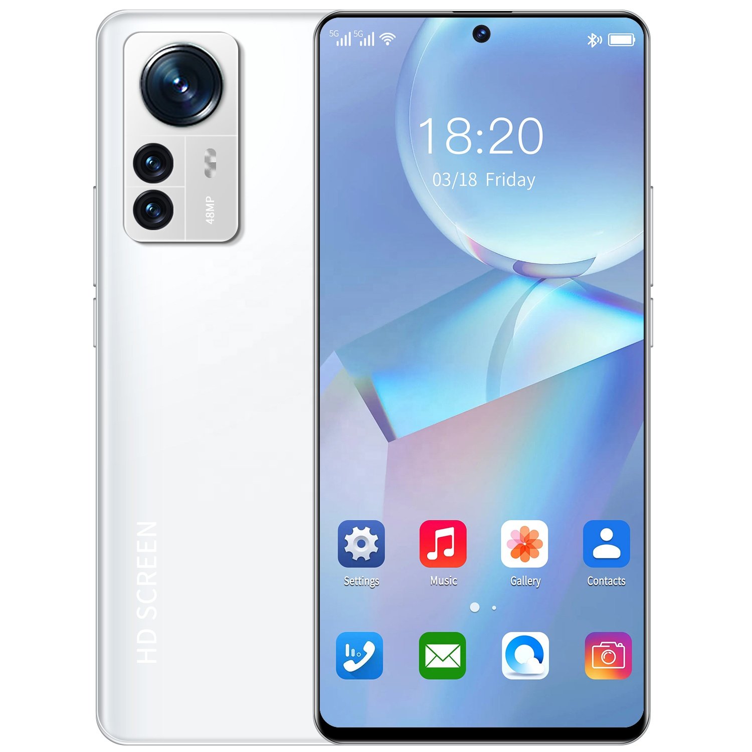 2022 Hot Selling 13 Pro 16GB+512GB 5G Smartphone 7.8 Inch Big Screen Android 11 Deca Core Processor Telephone Mobile Phone