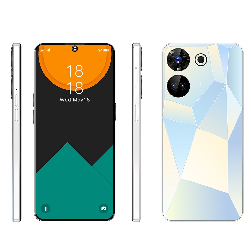 2024 New Smart phone C20 Pro 512G 7.3 Inch Original Smart Mobile Phones Android Cell Phone Celular Low Price Telephone