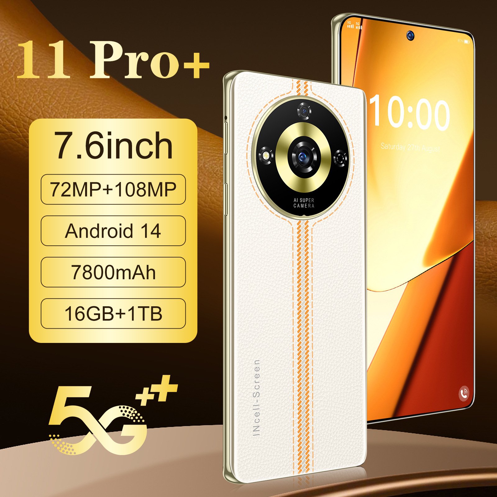 Hot Sale Realme 11 Pro+ Plus 5G Smartphone 12GB+256GB 200MP Camera 6.7 Inch Screen Fingerprint NFC IP68 Android 14 Gaming