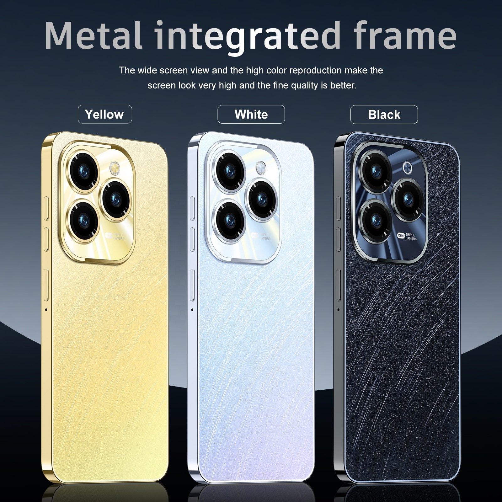 new Original phone spark20 Pro Smartphones 16GB+1TB spark20 pro 5G LET Cellphone Large battery unlocked Dual SIM Android phone
