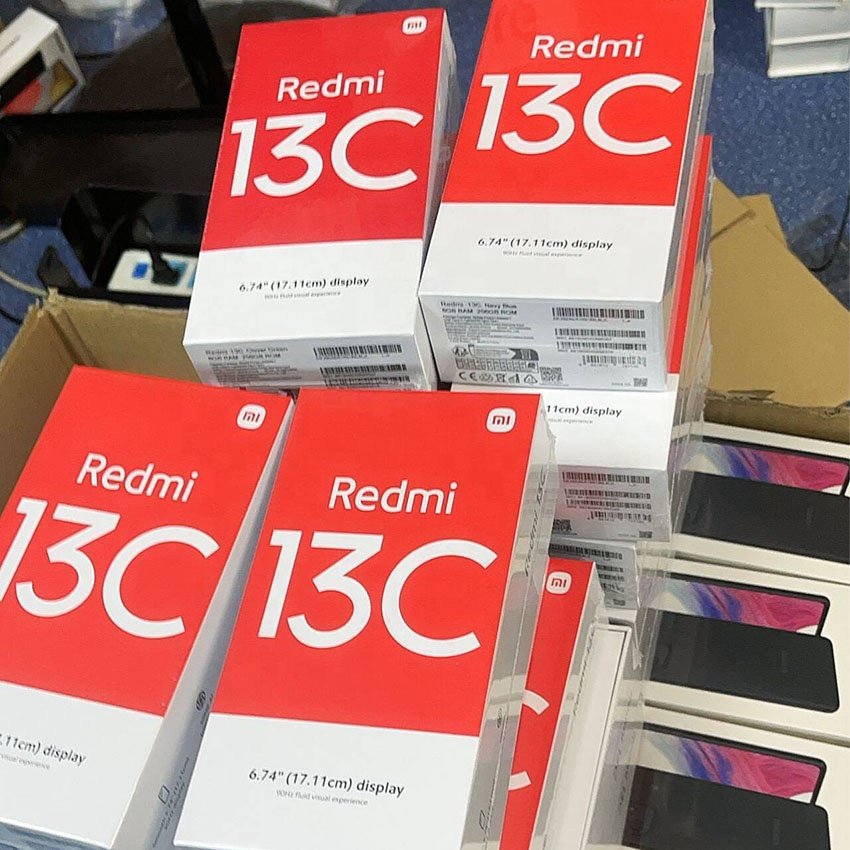 Xiaomi Redmi 13c 5g Smartphone Global Version Mobile Phones Android 13 Miui 14 Dual Sim Fingerprint Unlocked Celular Used Phone