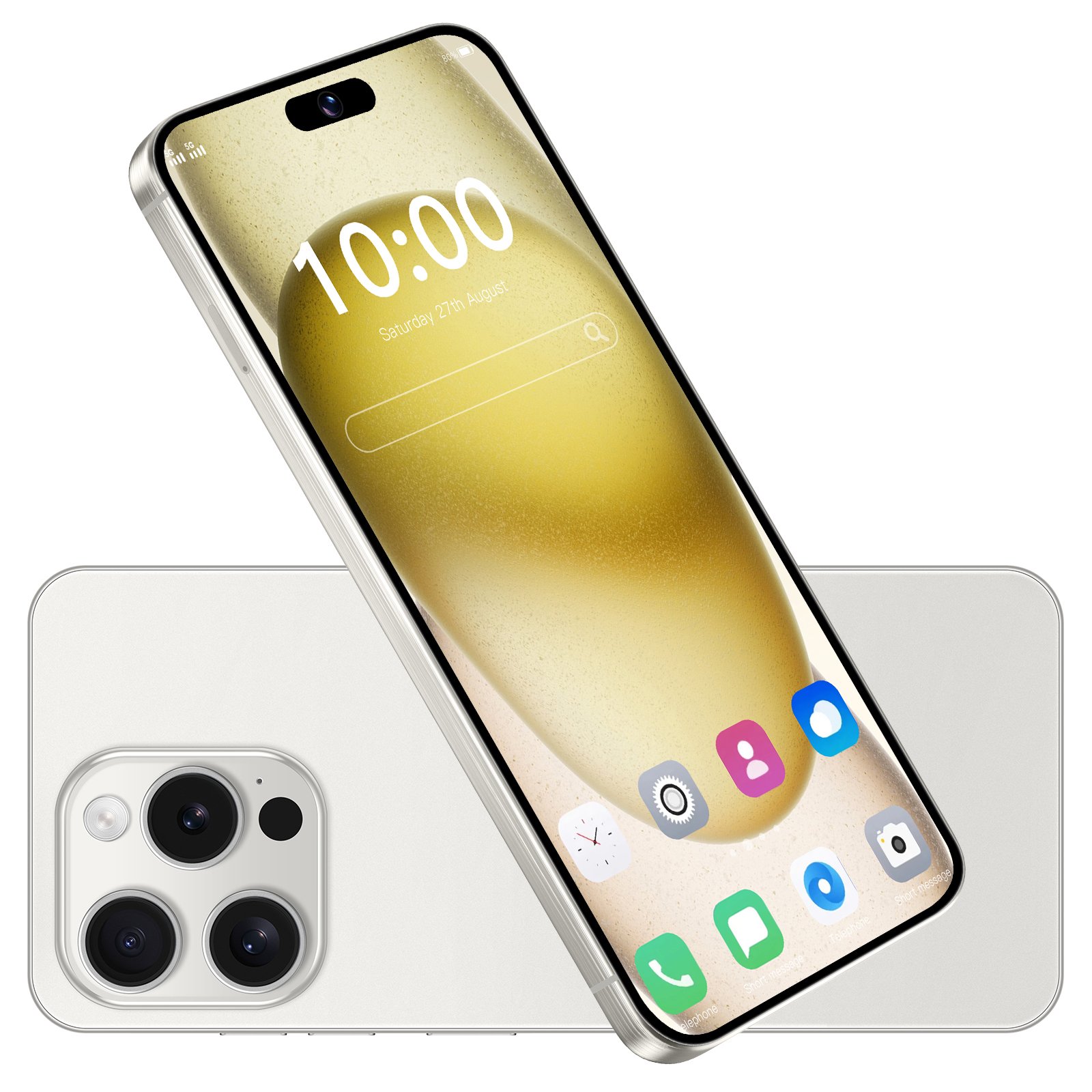 Clone 15 pro max 6.8 inch screen 4G 5G smartphone 8GB+512GB unlocked i cell phone 15 pro max Cheap Version Dual Sim