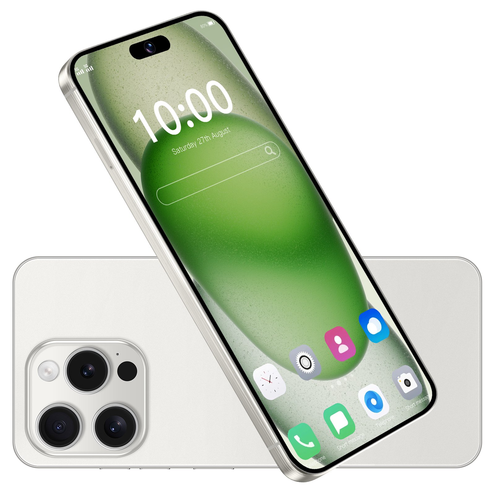 Clone 15 pro max 6.8 inch screen 4G 5G smartphone 8GB+512GB unlocked i cell phone 15 pro max Cheap Version Dual Sim