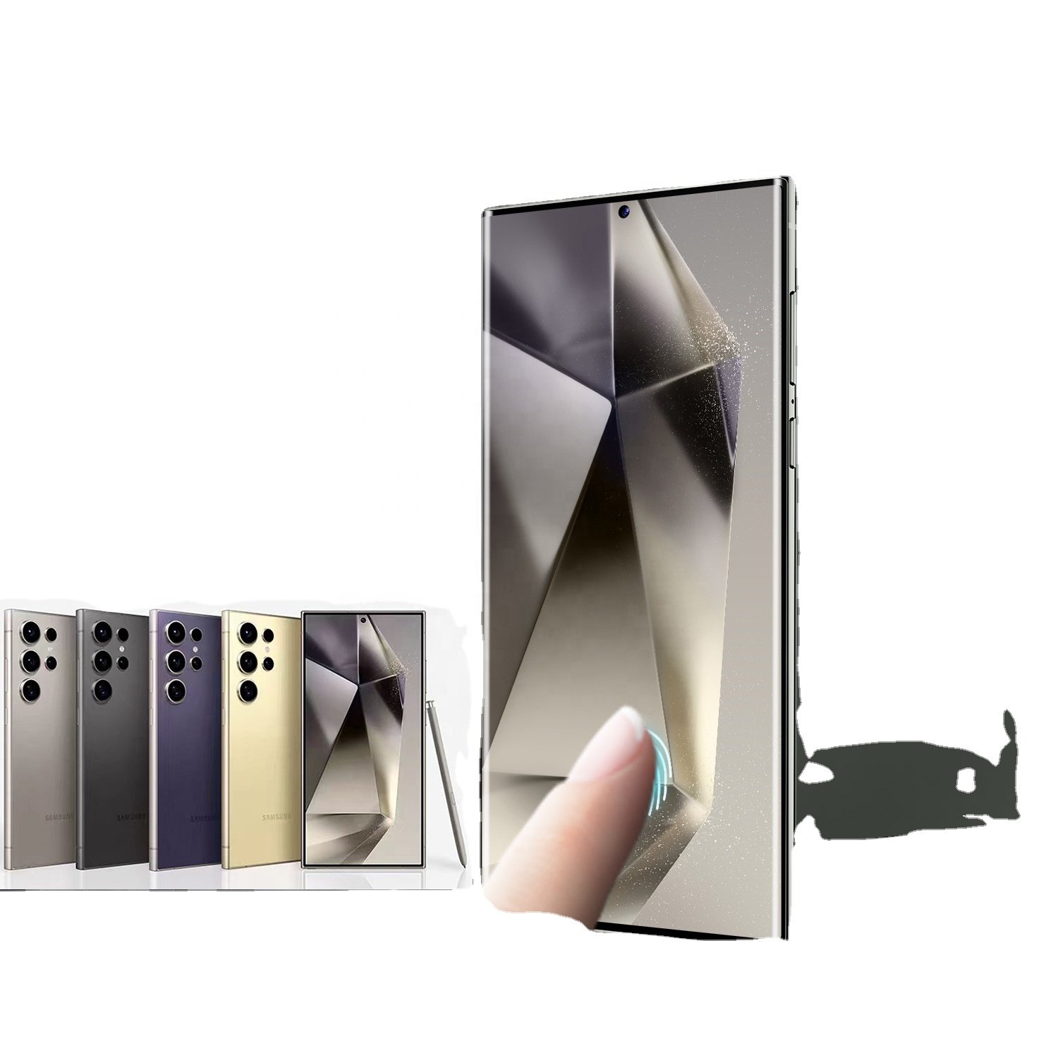 2024 New Style S24 Ultra Phone Original 6.8 Inch HD Screen 4G 5G smartphones Face unlocked 5000mAh for brand new s24 s24 ultra