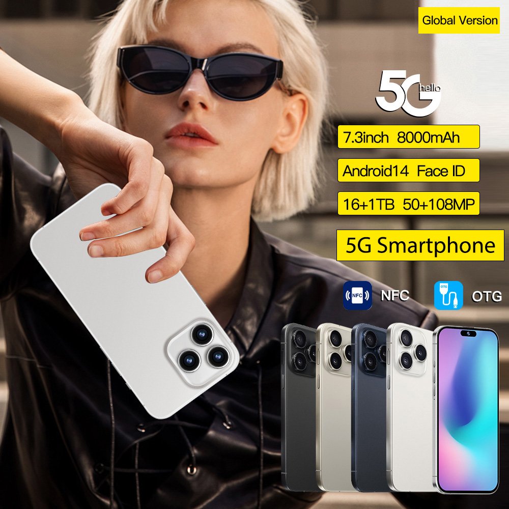 Slimoro Cheap Phone Online 5G Smartphone Phone Original Telephone Wholesale New Mobile Phone 2024 Fast Delivery Cellphone Store