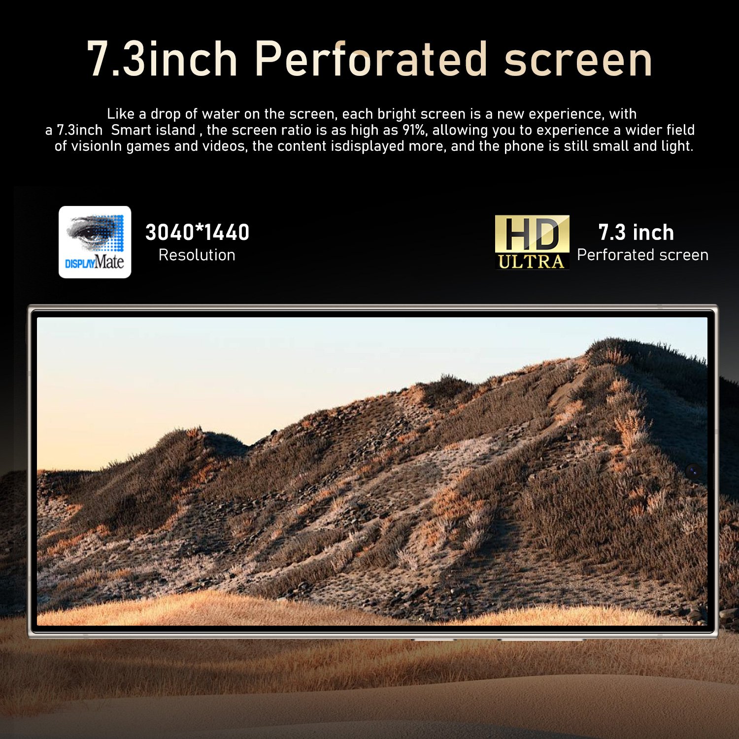 Hot sell S24 Ultra 5G smartphone 4G 5G+WIFI Unlock Global Version S23 S24 7.3inch 108HD Camera 16G+1TB Android 13 Mobile phones