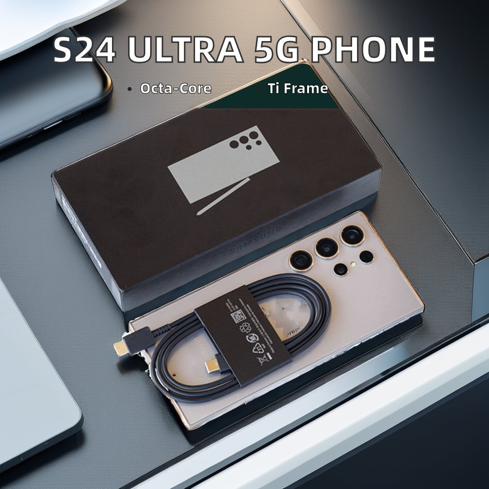 Original NEW Samsung S24 Ultra 256GB 5G Smartphone TW Version Global Octa Core CPU 3G & LTE 5000mAh Battery